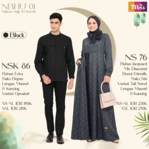 NIBRAS Gamis Dewasa NS 076