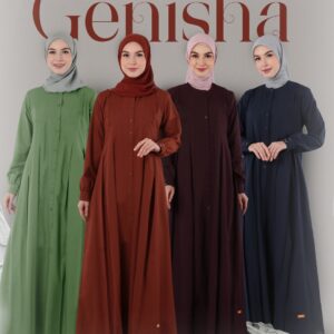 NIBRAS Gamis Dewasa GENISHA