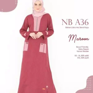 NIBRAS Gamis Dewasa NB A36